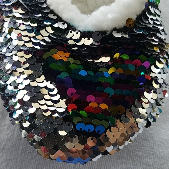 NWOT 2/$15 Rainbow/ Silver sequins sleepers - Picture 14 of 14
